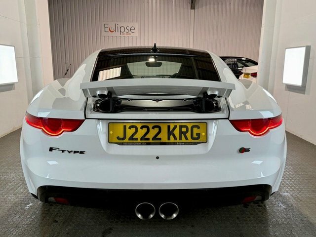 Jaguar F-Type 2015 3.0 V6 S Coupe Euro 6 Ss White #5