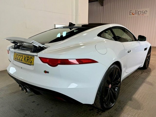Jaguar F-Type 2015 3.0 V6 S Coupe Euro 6 Ss White #6