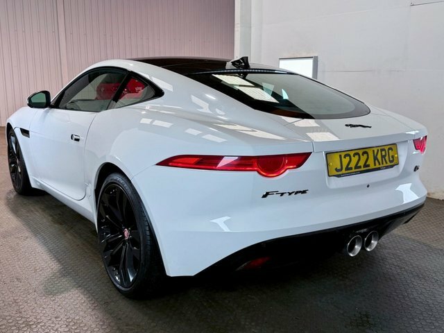 Jaguar F-Type 2015 3.0 V6 S Coupe Euro 6 Ss J222KRG White #4