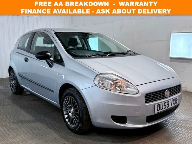 Fiat Grande Punto 2008 1.2L 65 Bhp Grey