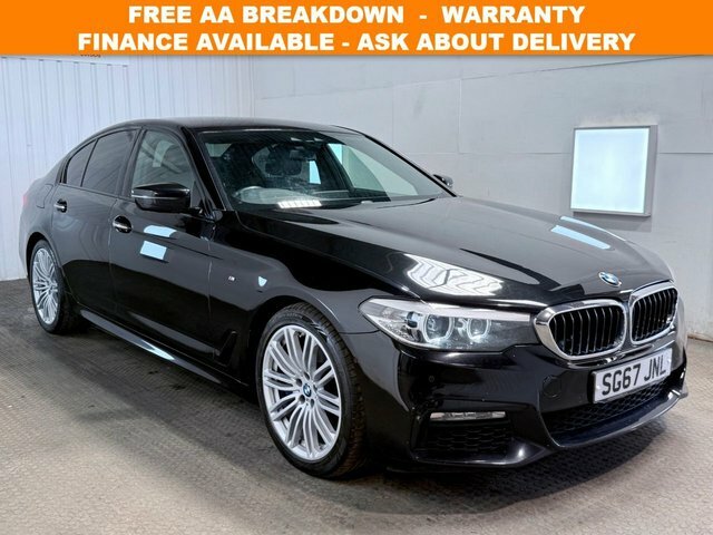 BMW 5 Series 2017 3.0 530D M Sport Saloon Euro Black