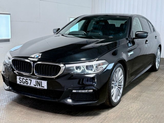 BMW 5 Series 2017 3.0 530D M Sport Saloon Euro SG67JNL Black #3