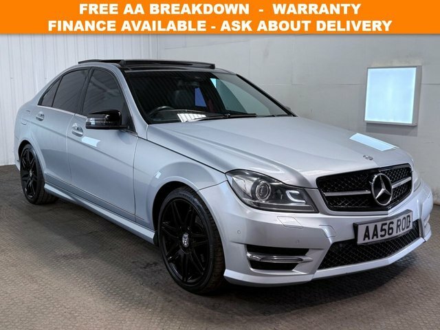 Mercedes-Benz C Class 2013 2.1 C250 Cdi Blueefficiency Amg Sport Plus Sa Silver