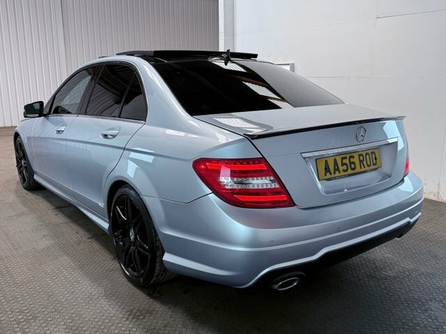 Mercedes-Benz C Class 2013 2.1 C250 Cdi Blueefficiency Amg Sport Plus Sa Silver #4