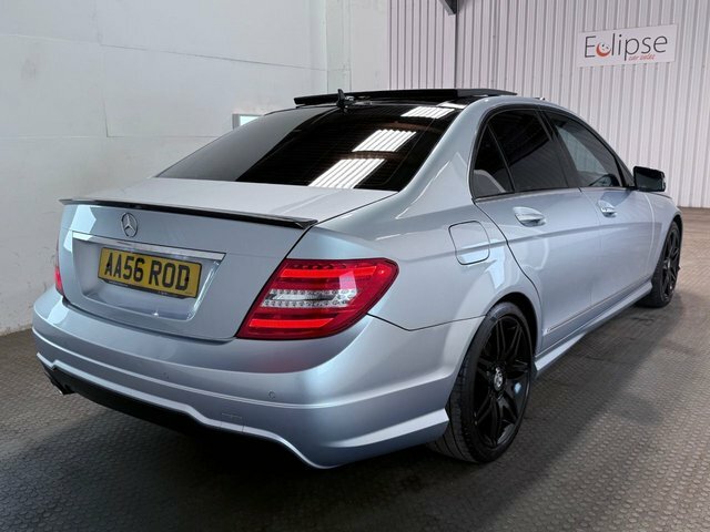 Mercedes-Benz C Class 2013 2.1 C250 Cdi Blueefficiency Amg Sport Plus Sa Silver #6
