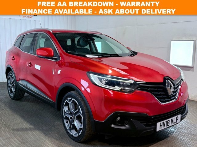 Renault Kadjar 2018 1.2 Tce Dynamique S Nav Suv Red