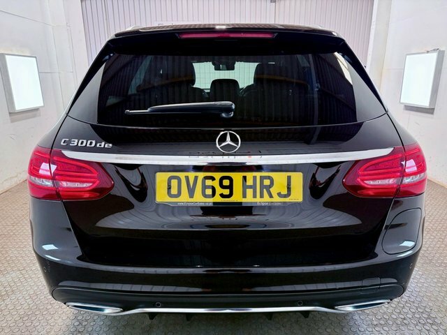 Mercedes-Benz C Class 2019 2.0 C300de 13.5Kwh Amg Line Edition Estate Black #5