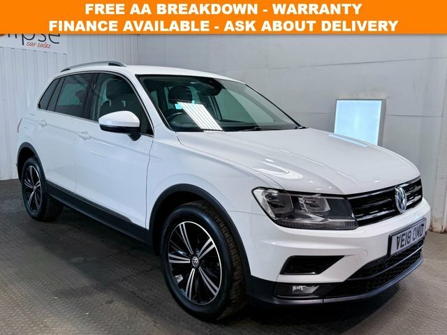 Volkswagen Tiguan 2018 1.4 Tsi Se Navigation Suv Dsg 4Mot White