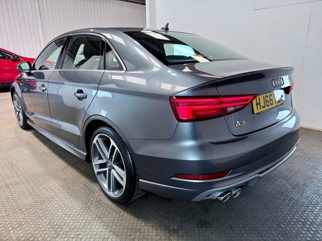 Audi A3 2016 2.0 Tdi S Line Saloon Euro HJ66XLO Grey #4