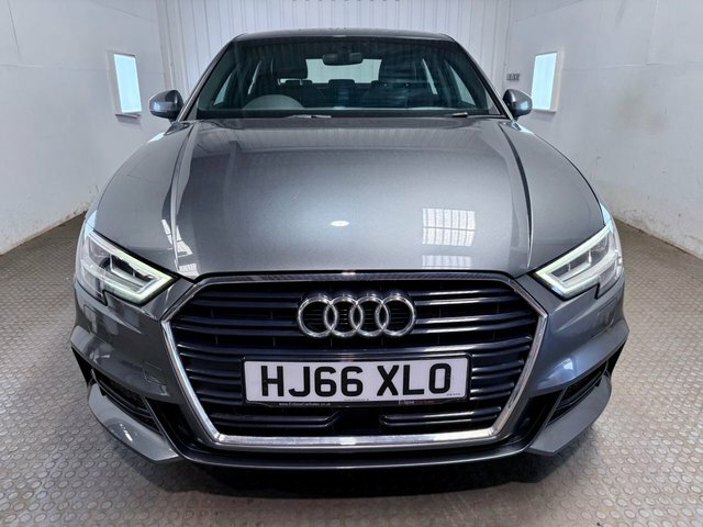 Audi A3 2016 2.0 Tdi S Line Saloon Euro HJ66XLO Grey #2