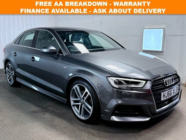 Audi A3 2016 2.0 Tdi S Line Saloon Euro Grey