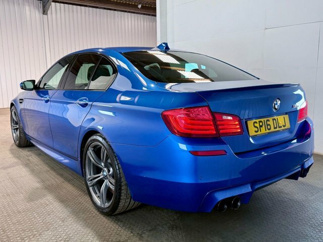 BMW M5 2016 4.4 V8 Saloon Dct Euro 6 Ss 56 Blue #4