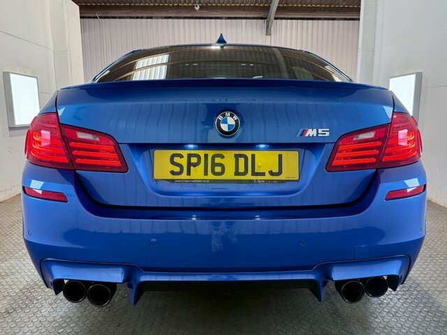 BMW M5 2016 4.4 V8 Saloon Dct Euro 6 Ss 56 Blue #5