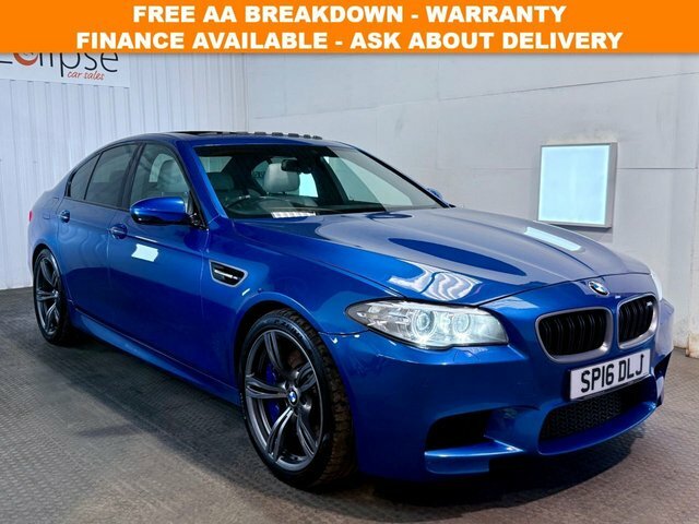 BMW M5 2016 4.4 V8 Saloon Dct Euro 6 Ss 56 Blue