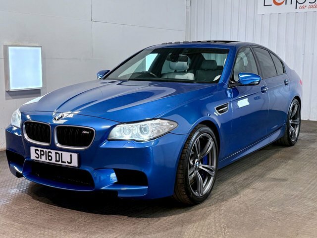 BMW M5 2016 4.4 V8 Saloon Dct Euro 6 Ss 56 Blue #3
