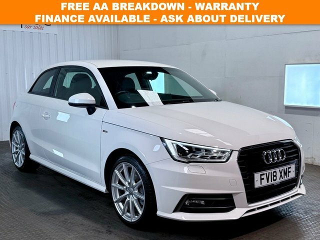 Audi A1 2018 1.4 Tfsi Cod S Line Hatchback S Tr White