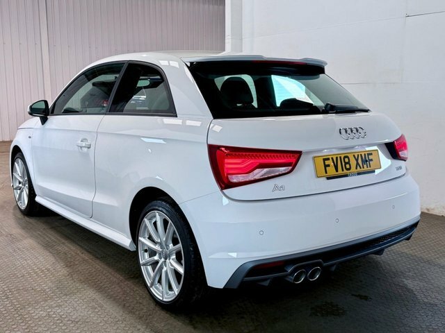 Audi A1 2018 1.4 Tfsi Cod S Line Hatchback S Tr White #4