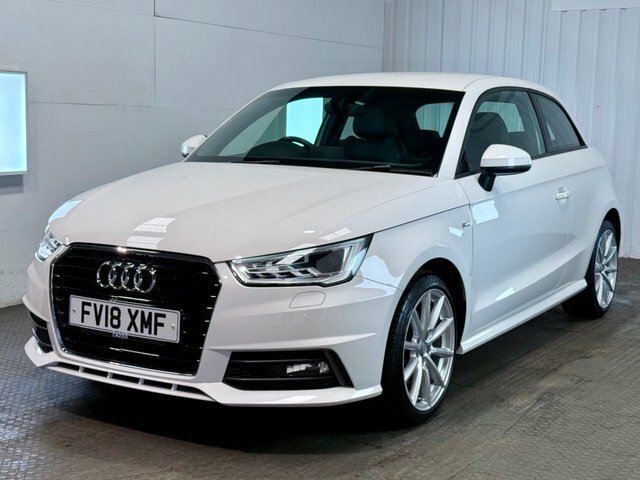Audi A1 2018 1.4 Tfsi Cod S Line Hatchback S Tr White #3