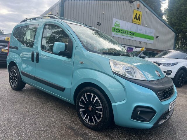 Fiat Qubo 1.3 Multijet Lounge Mpv Dualogic Euro 6 Green