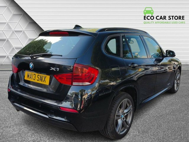 BMW X1 2.0 18D M Sport Suv Sdrive Euro Black #3