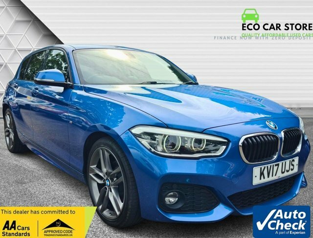 BMW 1 Series 2.0 118D M Sport Hatchback Euro Blue