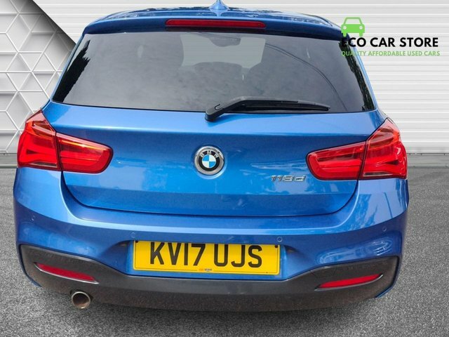 BMW 1 Series 2.0 118D M Sport Hatchback Euro Blue #4