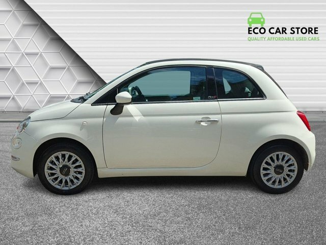 Fiat 500C 1.2 Lounge Convertible Dualogic Euro 6 White #6