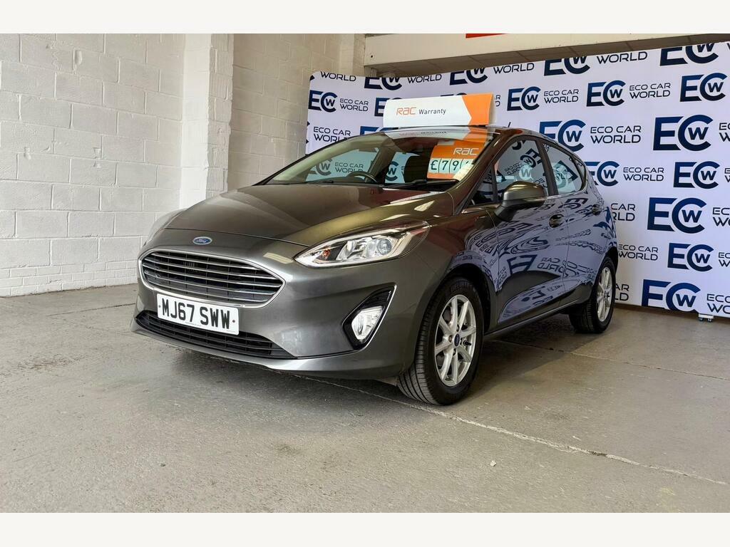 Ford Fiesta 1.0T Ecoboost Zetec Euro 6 S S MJ67SWW Grey #2