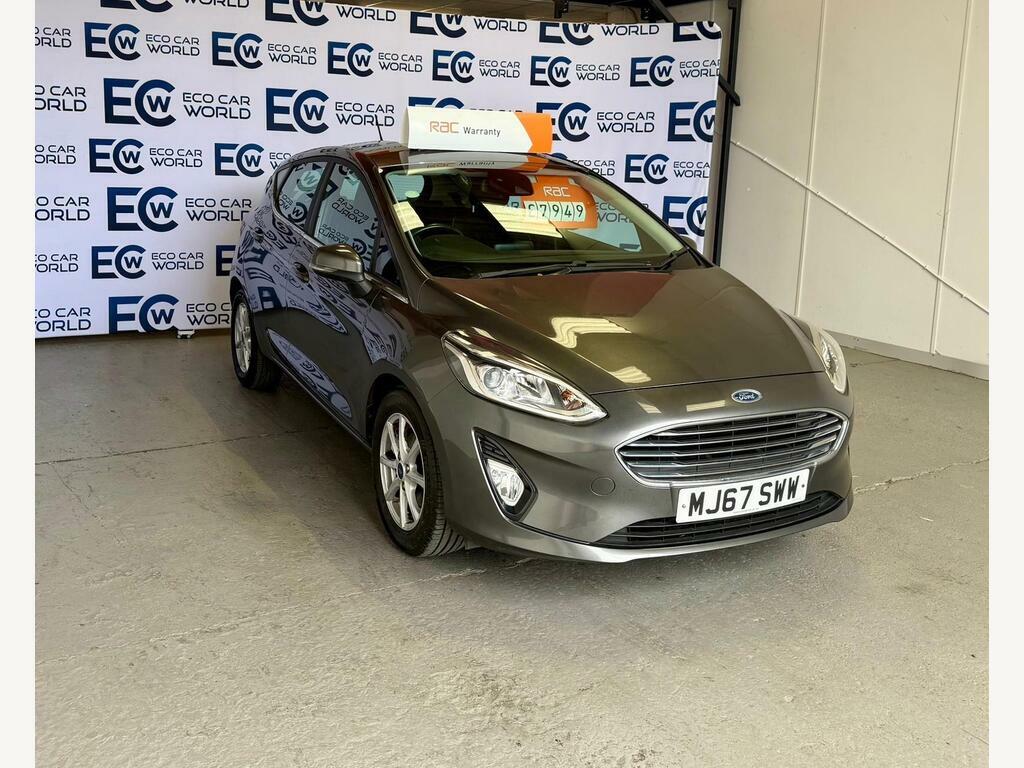 Ford Fiesta 1.0T Ecoboost Zetec Euro 6 S S MJ67SWW Grey #6