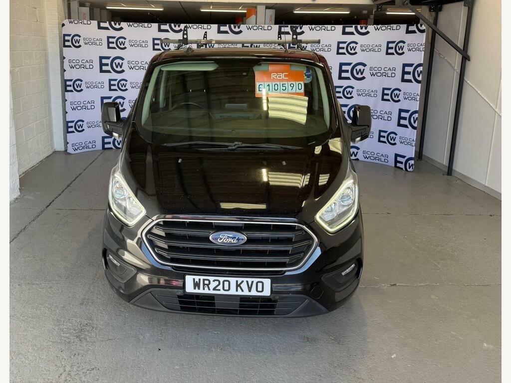Ford Transit Custom 2.0 320 Ecoblue Limited Crew Van L1 H1 Euro 6 S S WR20KVO Black #6