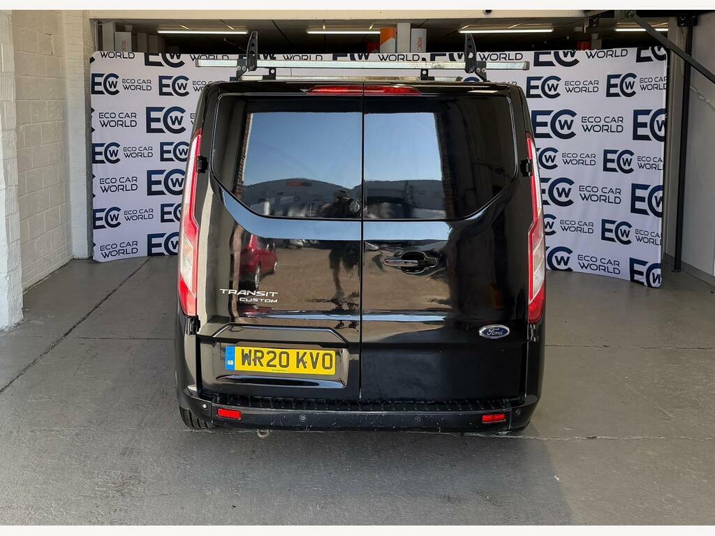 Ford Transit Custom 2.0 320 Ecoblue Limited Crew Van L1 H1 Euro 6 S S WR20KVO Black #4
