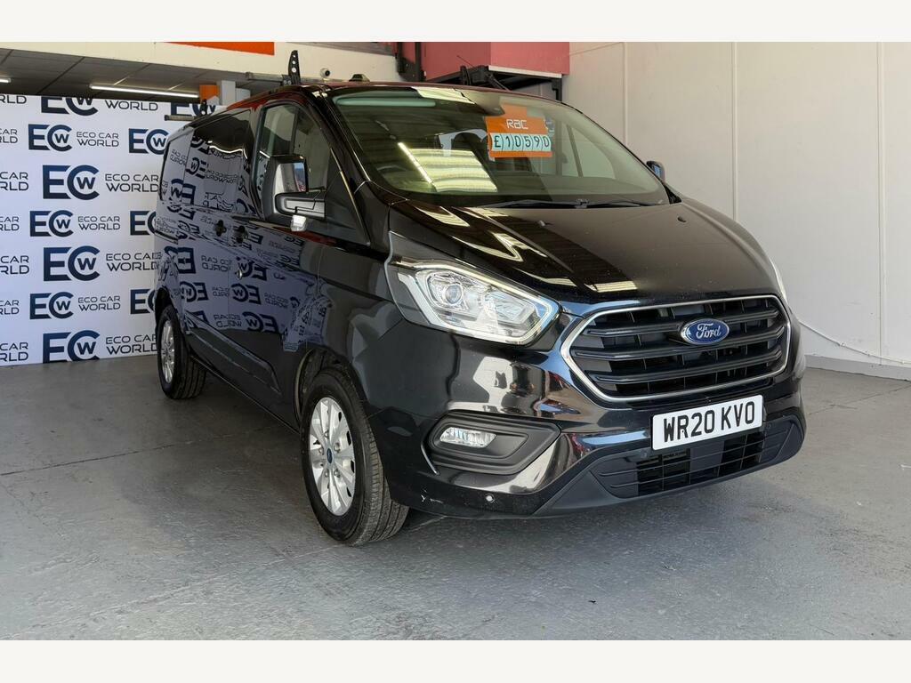 Ford Transit Custom 2.0 320 Ecoblue Limited Crew Van L1 H1 Euro 6 S S Black