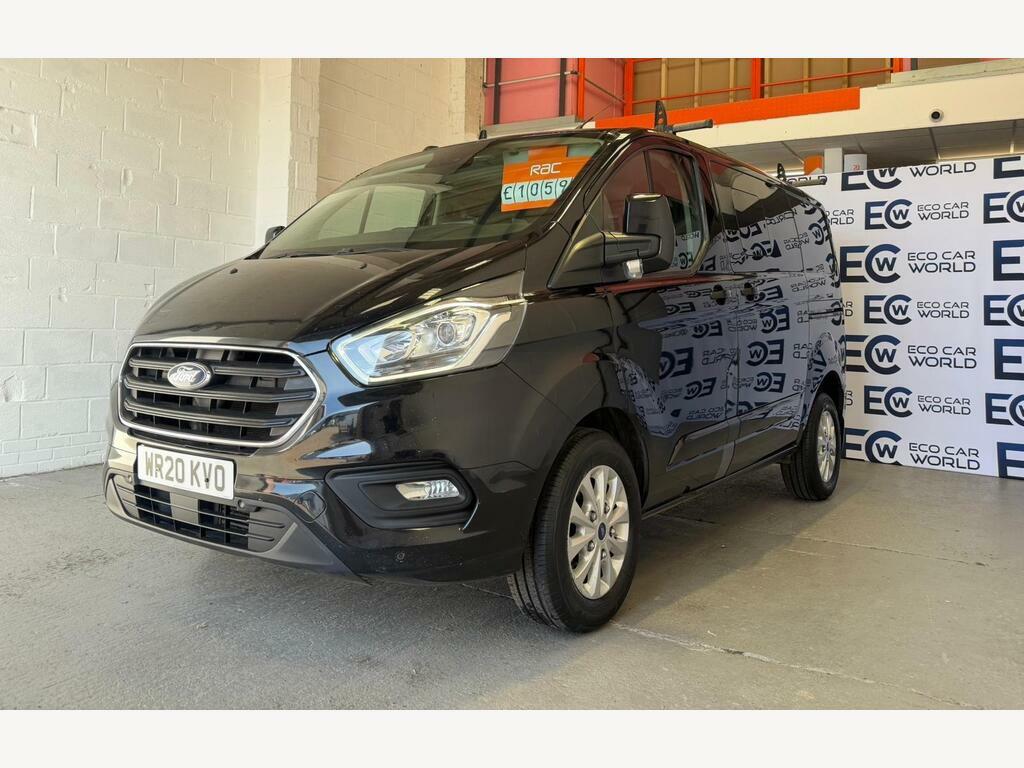 Ford Transit Custom 2.0 320 Ecoblue Limited Crew Van L1 H1 Euro 6 S S WR20KVO Black #5