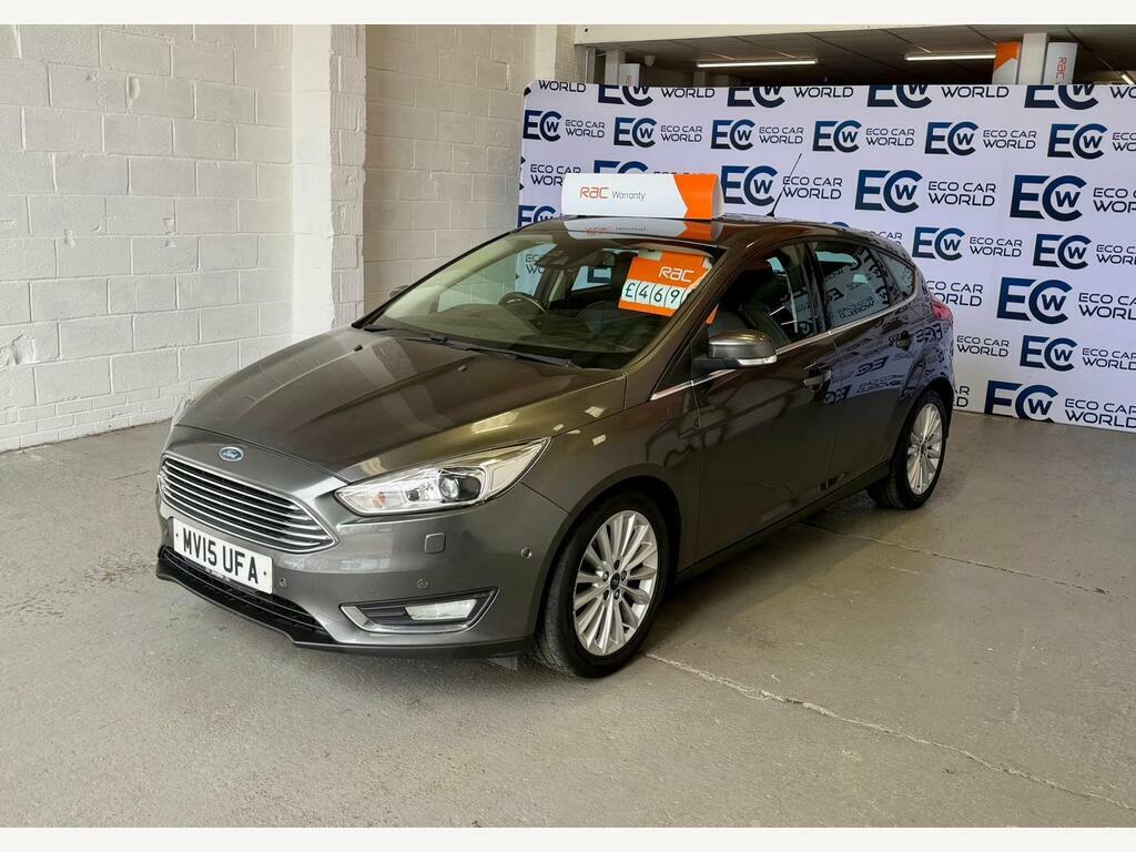 Ford Focus 1.0T Ecoboost Titanium X Euro 6 S S MV15UFA Grey #4