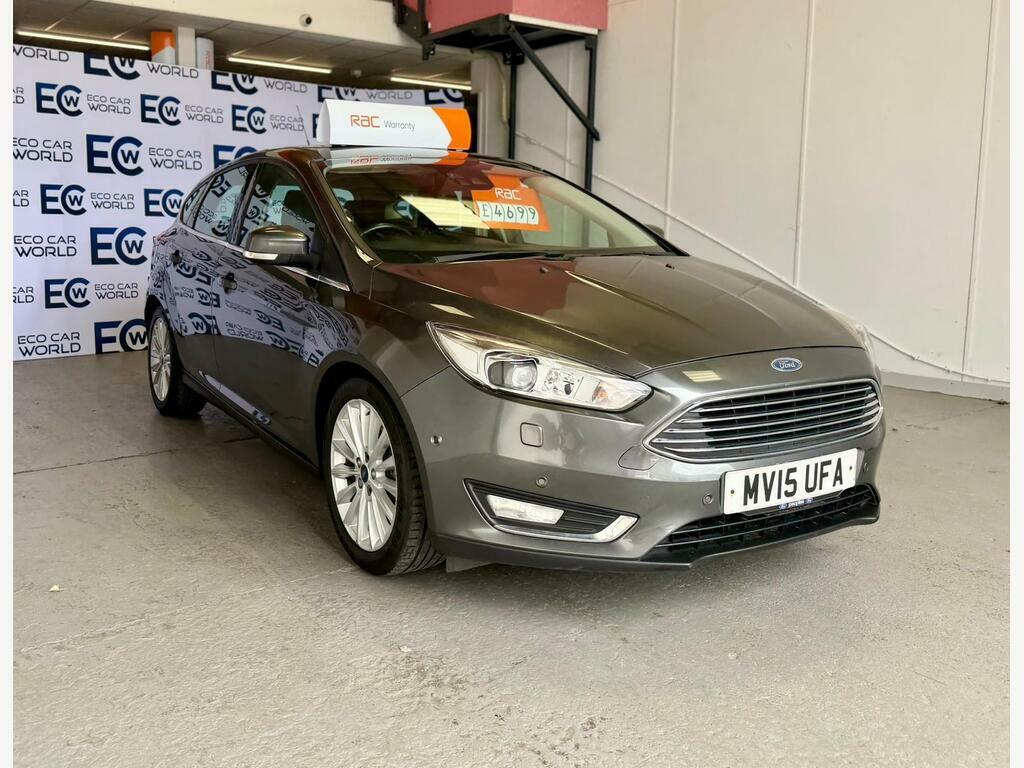 Ford Focus 1.0T Ecoboost Titanium X Euro 6 S S MV15UFA Grey #5