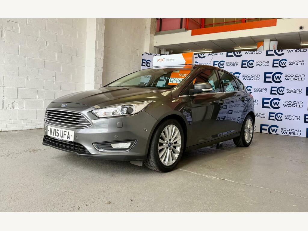 Ford Focus 1.0T Ecoboost Titanium X Euro 6 S S MV15UFA Grey #3