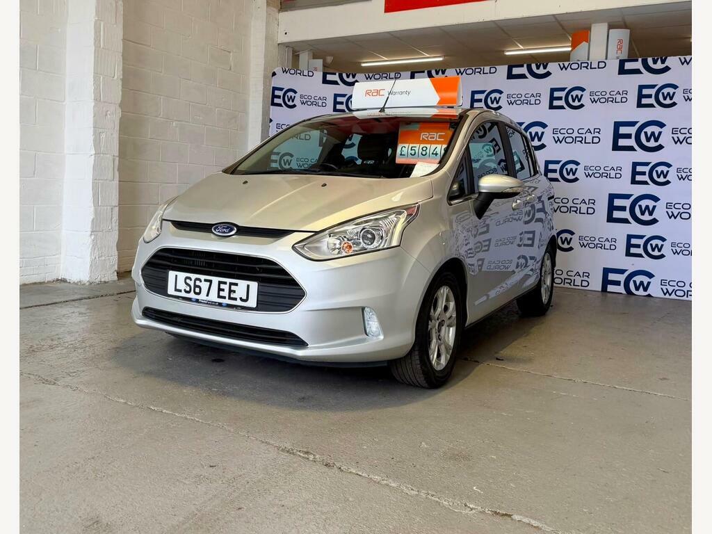 Ford B-Max 1.0T Ecoboost Zetec Navigator Euro 6 Silver #5