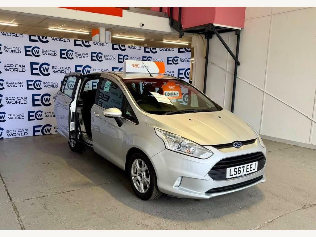 Ford B-Max 1.0T Ecoboost Zetec Navigator Euro 6 Silver #4
