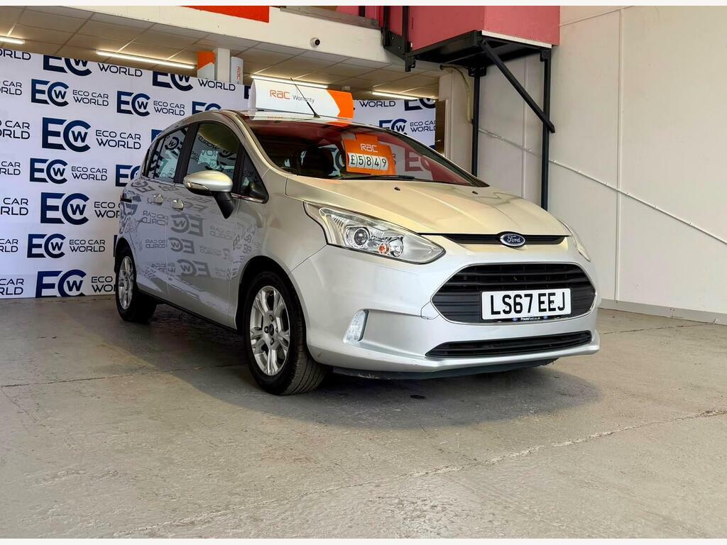 Ford B-Max 1.0T Ecoboost Zetec Navigator Euro 6 Silver #3