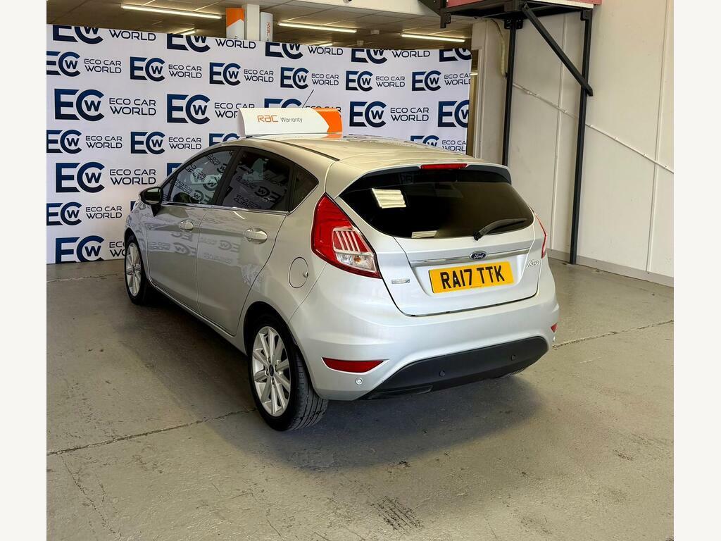 Ford Fiesta 1.0T Ecoboost Titanium Powershift Euro 6 RA17TTK Silver #5