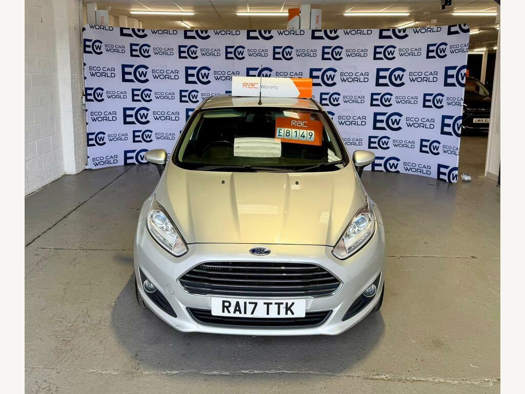 Ford Fiesta 1.0T Ecoboost Titanium Powershift Euro 6 RA17TTK Silver
