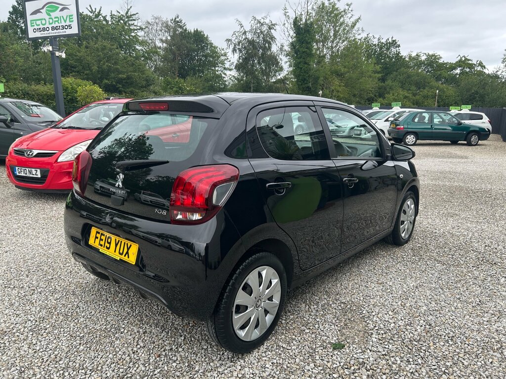 Peugeot 108 1.0 Active Hatchback Euro 6 72 Black