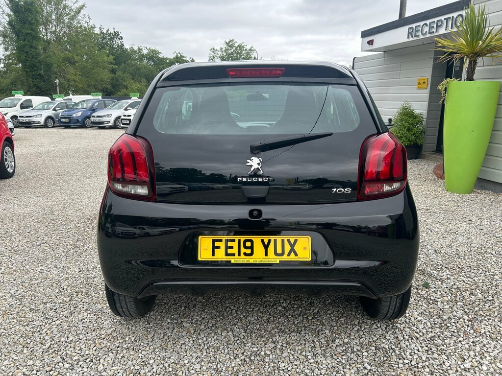 Peugeot 108 1.0 Active Hatchback Euro 6 72 Black #3