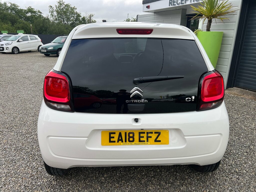 Citroen C1 1.0 Vti Flair Hatchback Etg5 Euro 6 68 White #3