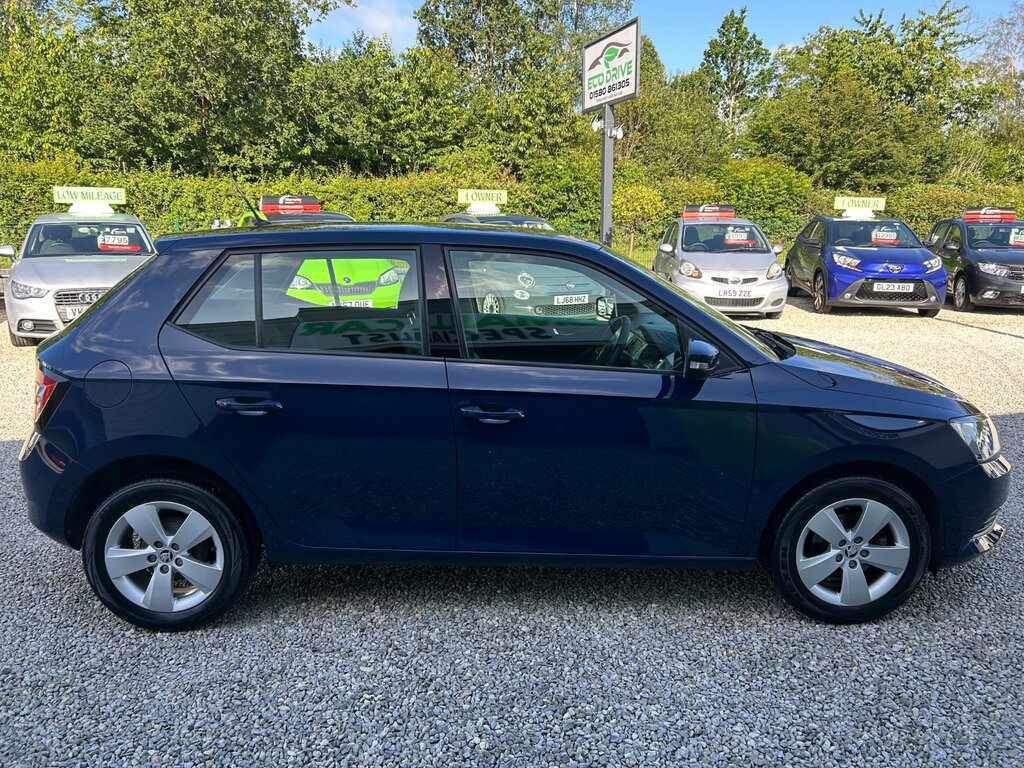 Skoda Fabia 1.0 Se Hatchback Euro 6 Ss 7 Blue #4