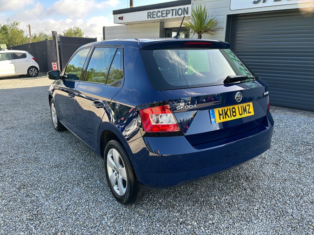 Skoda Fabia 1.0 Se Hatchback Euro 6 Ss 7 Blue #2