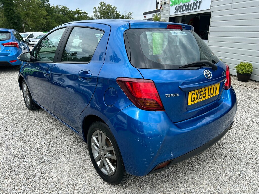 Toyota Yaris 1.33 Dual Vvt-i Icon Hatchback Multidri Blue #3