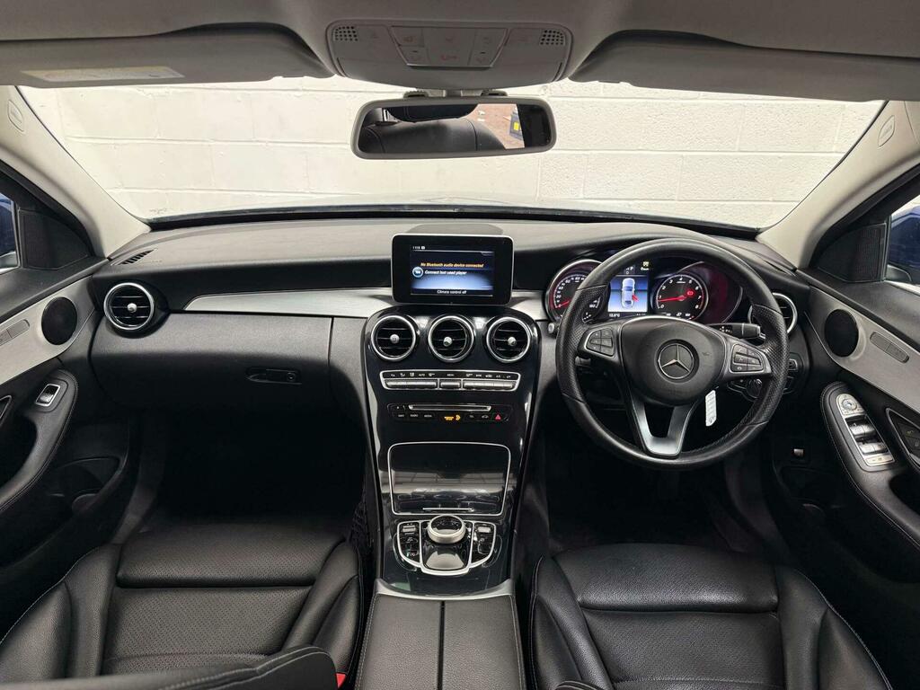 Mercedes-Benz C Class 2.0 C200 Sport G-tronic Euro 6 Ss KJ17YPE Blue #2
