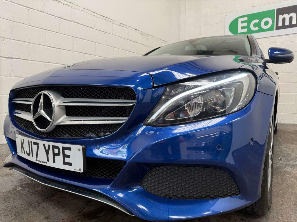 Mercedes-Benz C Class 2.0 C200 Sport G-tronic Euro 6 Ss KJ17YPE Blue #6