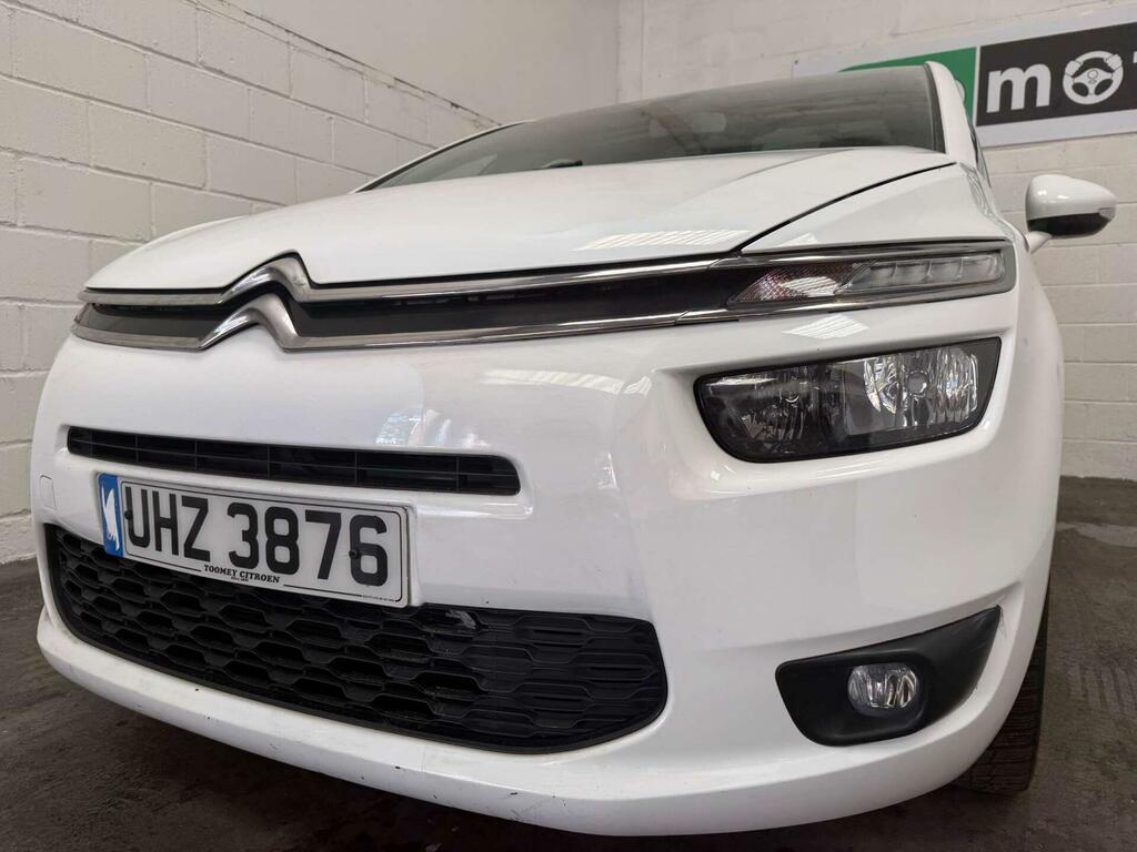 Citroen Grand C4 Picasso 1.6 Bluehdi Selection Euro 6 Ss UHZ3876 White #6